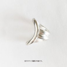 画像4: カレンシルバーリング / オープンオーバル (4)