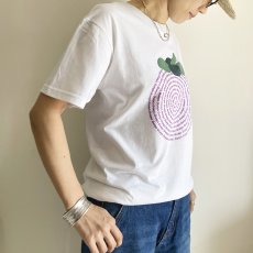 画像4: タイ文字ぐるぐる マンゴスチンTシャツ (4)